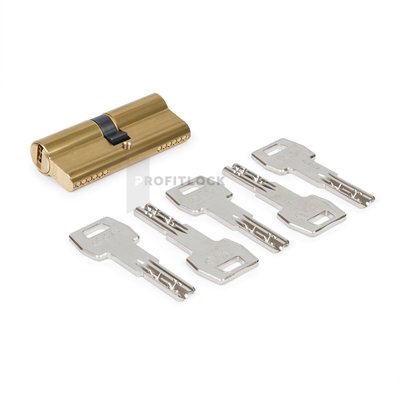 AGB SCUDO 5000 PS Циліндр ключ-ключ 90 мм, 35х55 латунь