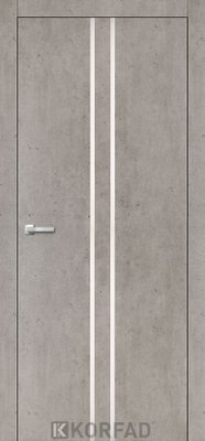 Дверное полотно ALUMINIUM LOFT PLATO ALP-02, 800 х 2000, Лайт бетон, Алюминий 2000000070056 фото