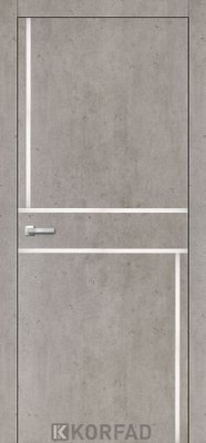 Дверное полотно ALUMINIUM LOFT PLATO ALP-07, 800 х 2000, Лайт бетон, Алюминий 2000000070636 фото