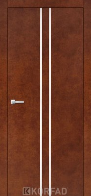 Дверное полотно ALUMINIUM LOFT PLATO ALP-02, 800 х 2000, Сталь кортен, Алюминий 2000000070070 фото