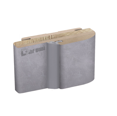 Коробка с уплотнителем Дерево+ МДФ (Телескоп) 40*100*2070, Серый бетон, комплект 2,5 шт. 2800000100071 фото