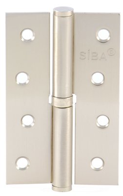 SIBA Завіса сталева ВУЗКА 100 мм 1BB матовий нікель SN, права