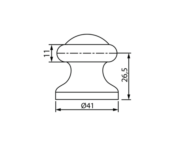 Siba Стопор дверний SB-DS 505 антична бронза AB