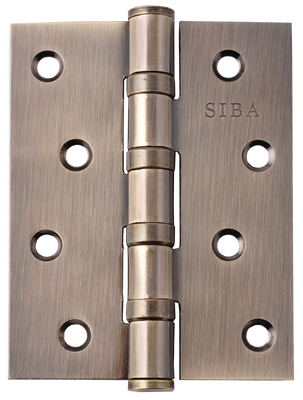 SIBA Завіса сталева універсальна 100 мм 4BB антична бронза АВ