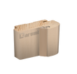 Коробка з ущільнювачем дерево+МДФ 40*80*2070, Дуб боровий, комплект 2,5 шт.