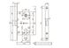 SIBA Механізм безшумний PZ SB8550 (Evolution), бронза антична AB + SP4